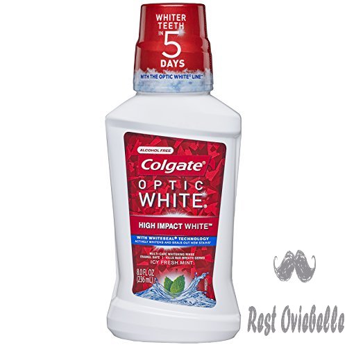 Colgate Optic White Whitening Mouthwash,