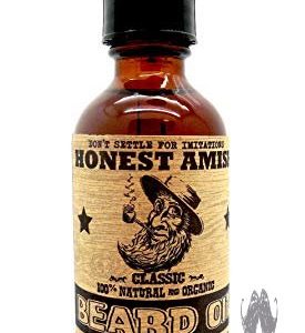 honest amish classic beard oil 2oz