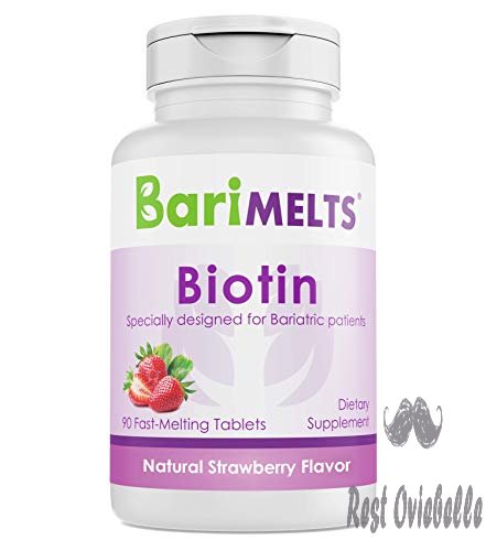 BariMelts Biotin, Dissolvable Bariatric Vitamins,