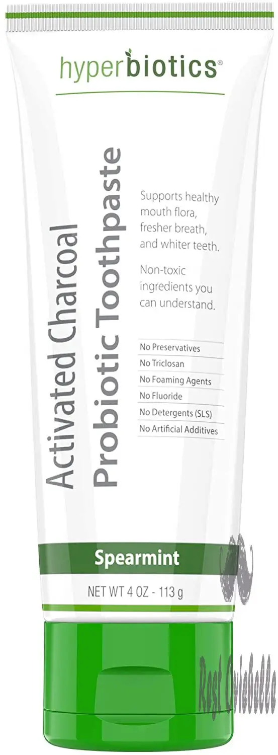 Hyperbiotics Activated Charcoal Probiotic Toothpaste