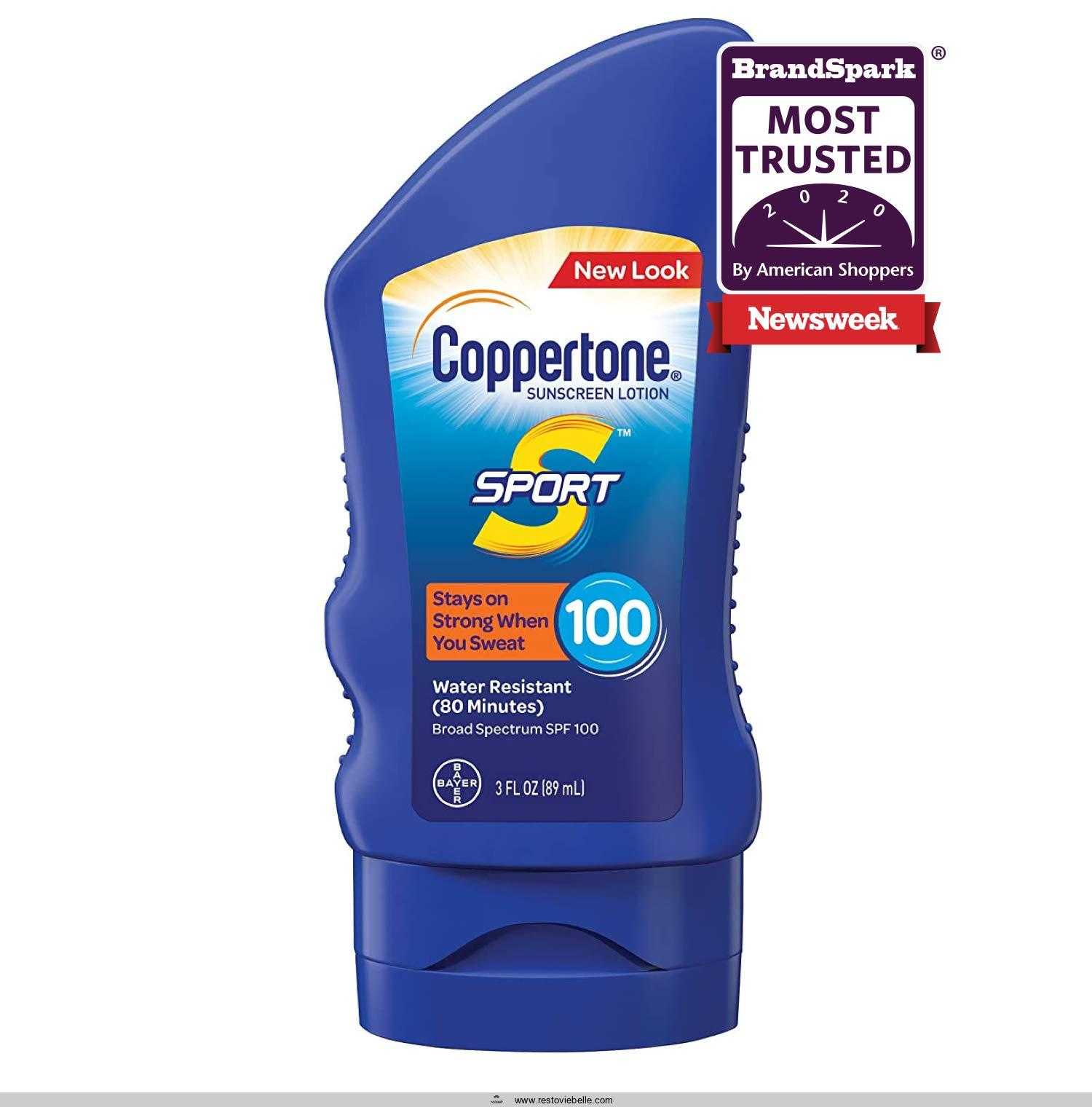 Coppertone SPORT Sunscreen Lotion SPF