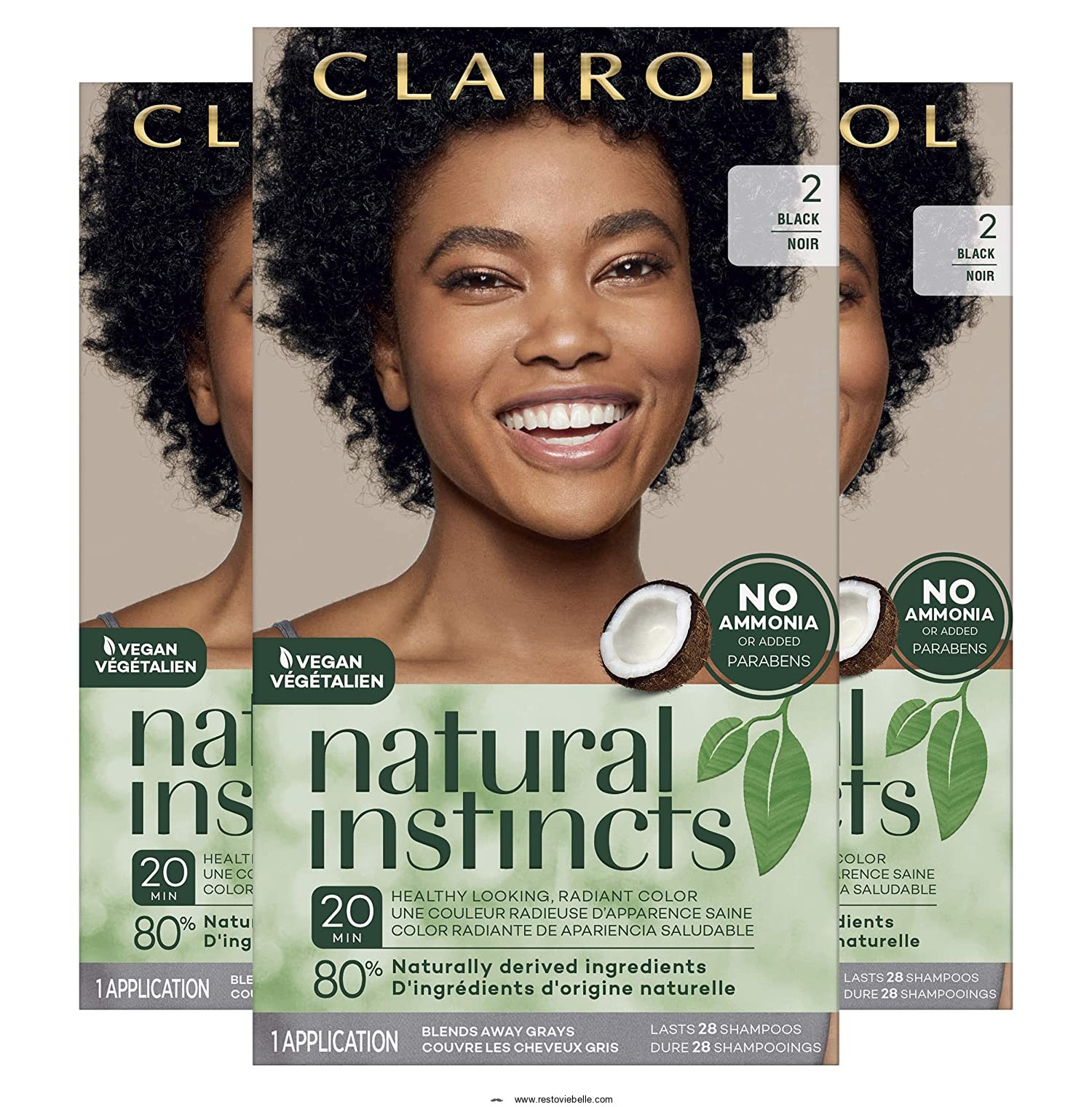 Clairol Natural Instincts Semi-Permanent Hair