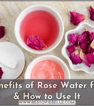 the benefits of rose water for locs & how to use it